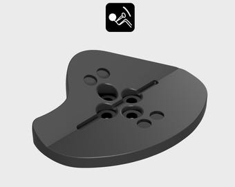 Magnetic Mouse Mount for Logitech MX Ergo & Ergo S