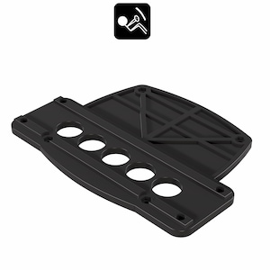 Bass Shaker Sim Racing Mount Offset - Dayton Audio BST-1