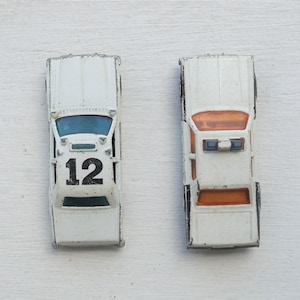 40 Vintage 1960's Matchbox Cars in Mattel Miniature Car Storage