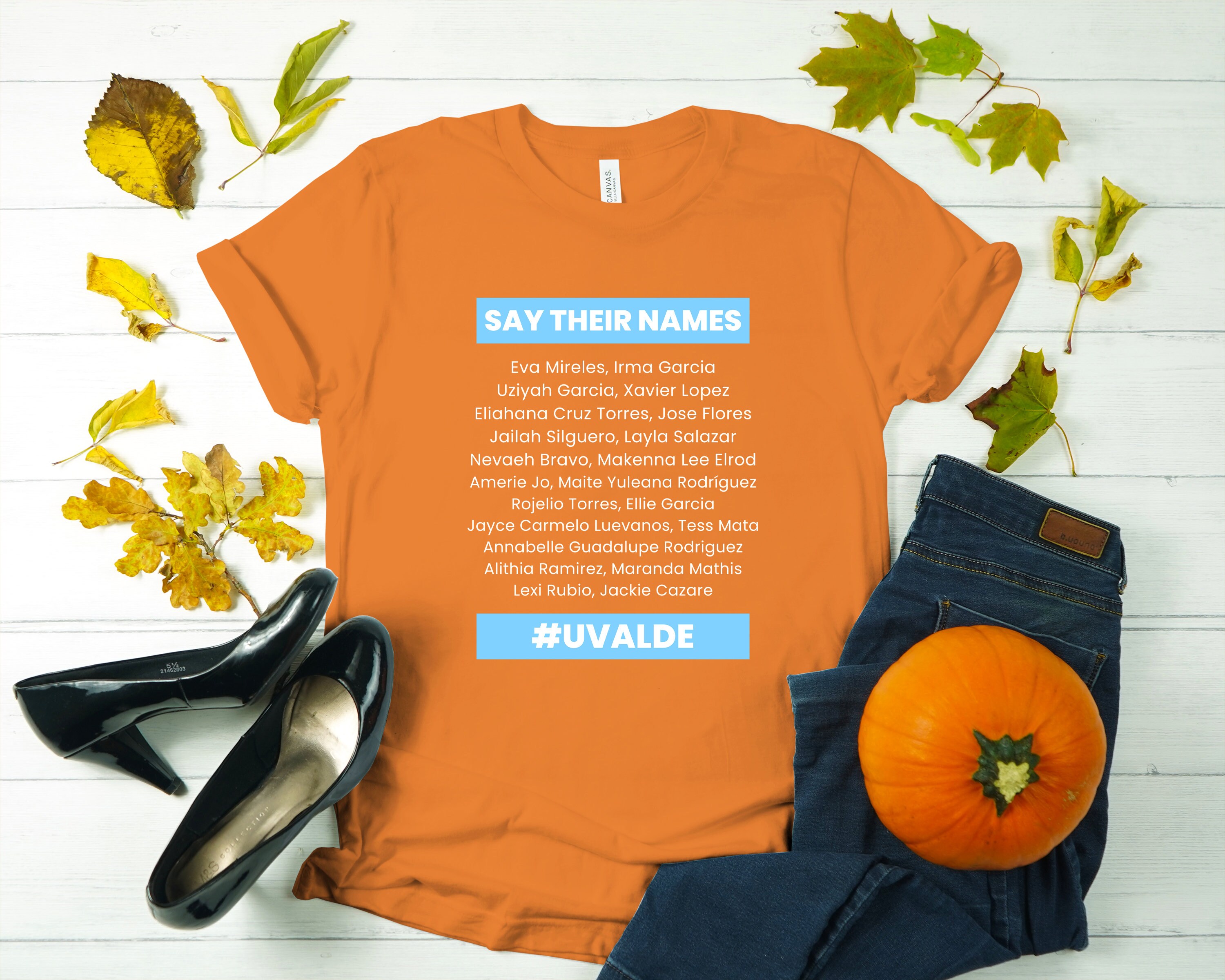 Uvalde Shirt Pray for Uvalde Shirt Say Their Names Uvalde Etsy