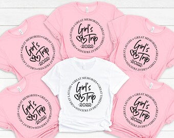 Girls Matching Shirt, Trip Shirt, Girls Trip Shirt, Girls Matching Shirt, Summer Shirt, Girls Vacation Shirt, Girls Crew Shirt