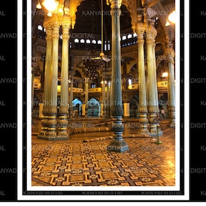 Grand Mysore Palace Wall Decor Digital Download Wall hanging Ancient Indian King Wall Art Poster