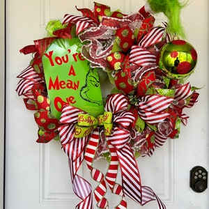 Grinch Wreath, What a wonderful awful idea!