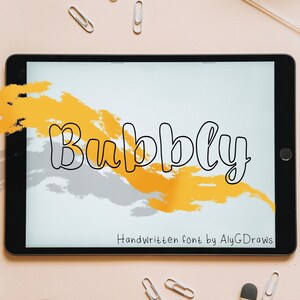 Bruisende | Handgeschreven lettertype