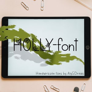 Holli-Font | Handwritten Font