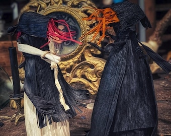 Witch Trial Corn Husk Witches - Witchcraft, Poppets, Kitchen Witch, Pagan
