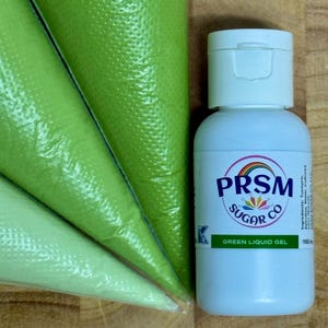 Green Liquid Gel Food Color Extract