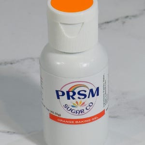 Orange Baking Gel