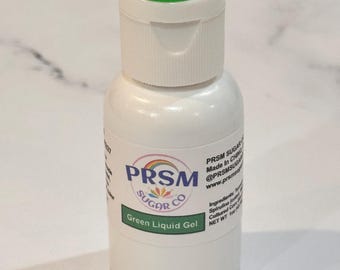 Green Liquid Gel Food Color Extract