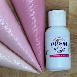 Roze kleurstofvrije vloeibare gel