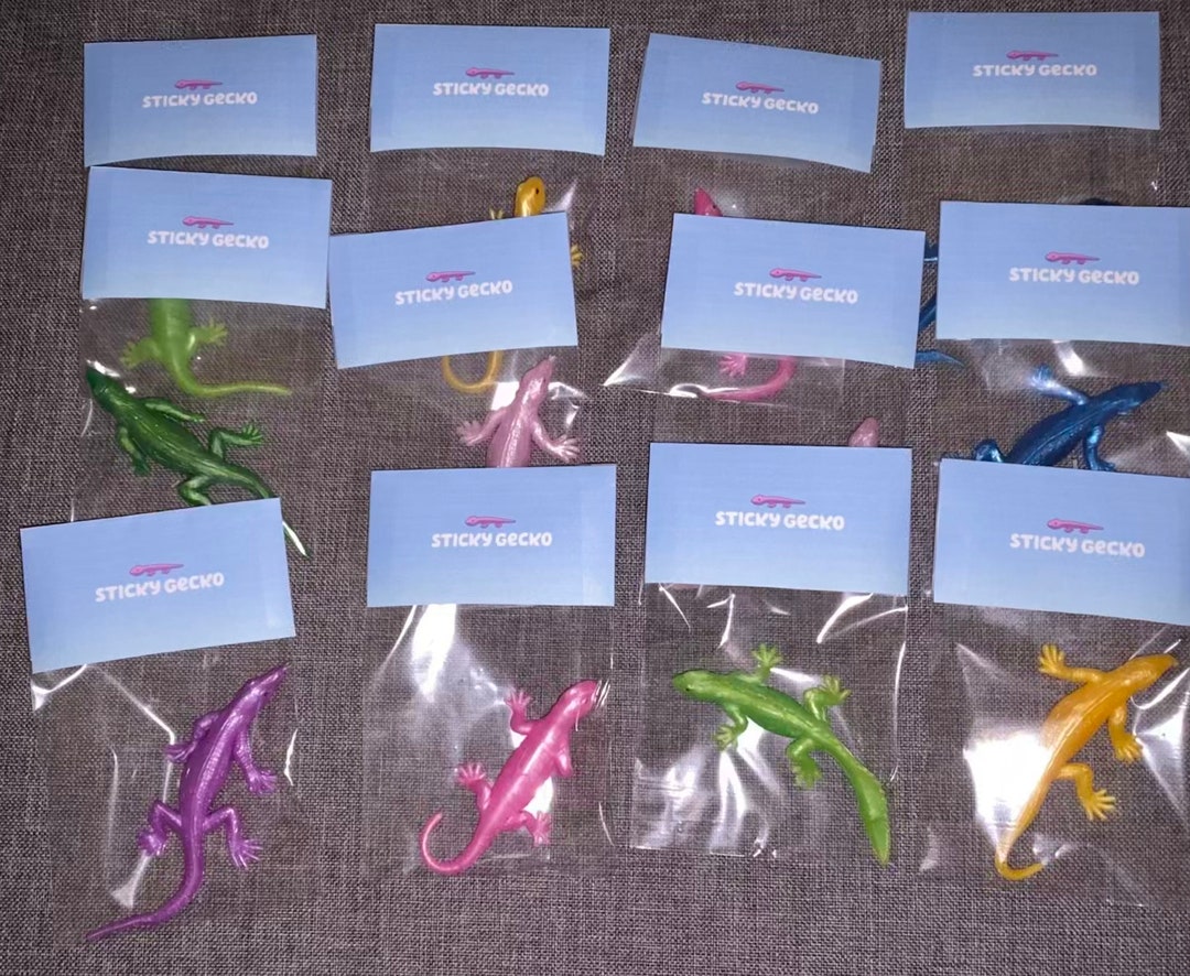 Sticky Gecko Party Favors Etsy