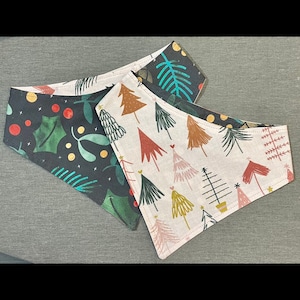 Bandana pour chien, foulard pour chien - sapin de Noël