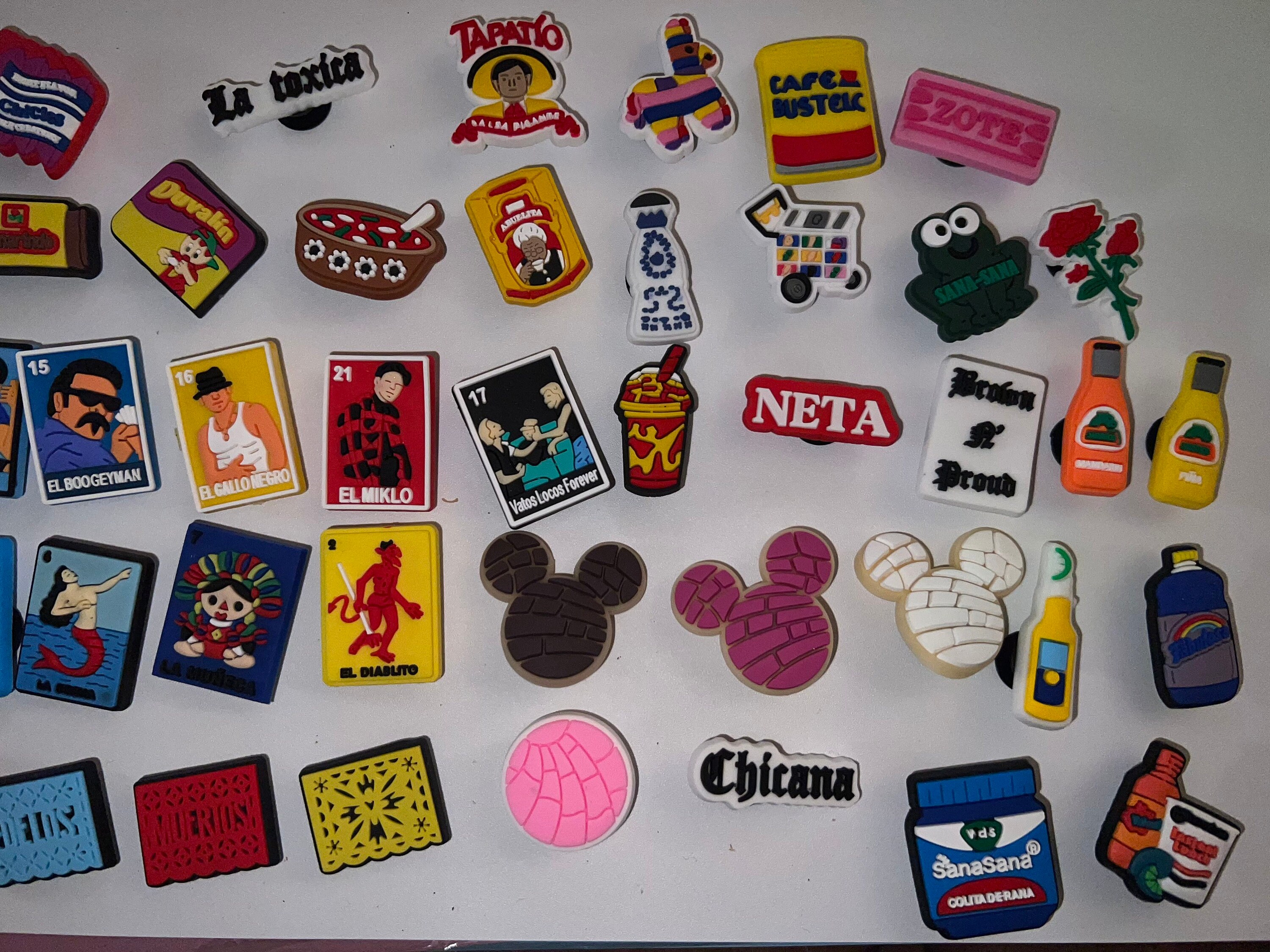 Mexican Croc Charm Hispanic Charms Pan Dulce Croc Charm Etsy