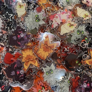 War Cats Acrylic Keychains - 18 Characters!