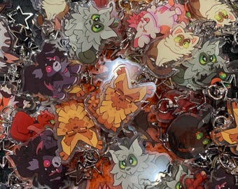 War Cats Acrylic Keychains - 24 Characters!