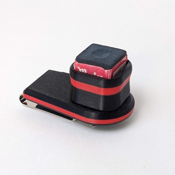 SQUARE - Magnetic Chalk Holder with Belt Clip - by CLACK ATTACK!