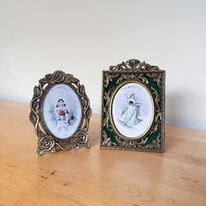 Ornate Brass Photo Frames