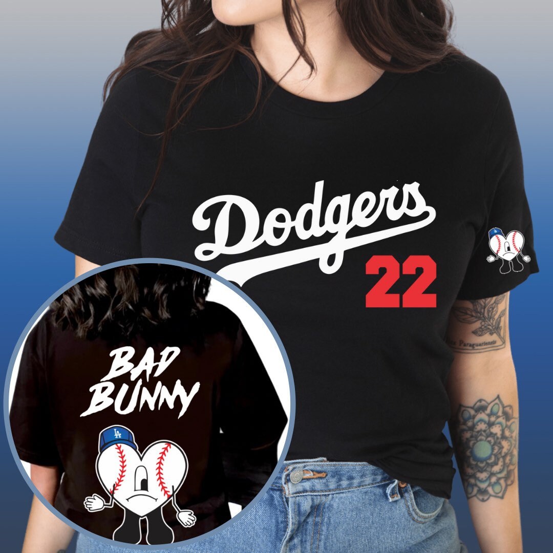 Bad Bunny Dodgers Un Verano Sin Ti Dodger Shirt Bad Bunny - Etsy UK