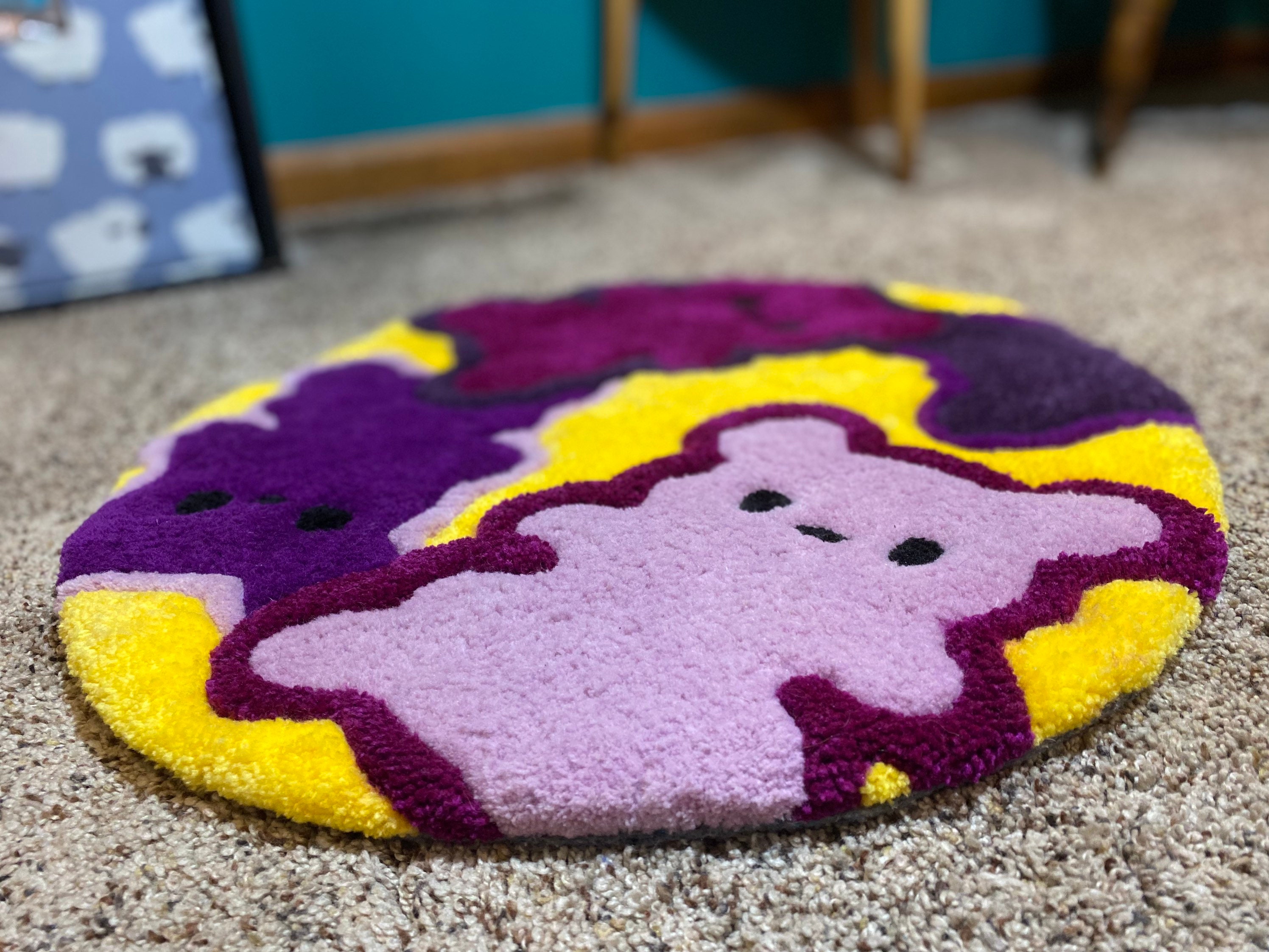 Original Grumpy Bear Rug Gummy Bear Tufted Rug - Etsy