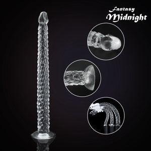 57cm 22FantasyHuge Dildo for Women Strong Suction Cup Dildo Anal Plug Mature Adult Sex Toy Clear Large Long Dildo image 5