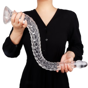 57cm 22FantasyHuge Dildo for Women Strong Suction Cup Dildo Anal Plug Mature Adult Sex Toy Clear Large Long Dildo Clear