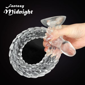 57cm 22FantasyHuge Dildo for Women Strong Suction Cup Dildo Anal Plug Mature Adult Sex Toy Clear Large Long Dildo image 7
