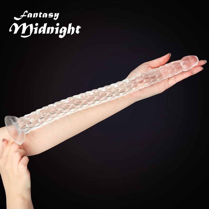 57cm 22FantasyHuge Dildo for Women Strong Suction Cup Dildo Anal Plug Mature Adult Sex Toy Clear Large Long Dildo image 6
