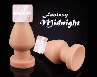 6.69" 17cm Silicone Butt Plug,Huge Large Anal Plug Dildo,Silicone Anal Plug Plug for Beginner,Adult Sex Toy,Anal Plug for Women Gay Mature