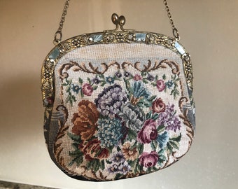 Vintage Petit Point Purse