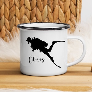 Personalisiertes Geschenk Tauchen, die perfekte Geschenkidee für Taucher & Unterwasser-Fotografen, Must-have Tauchausrüstung, Vatertag