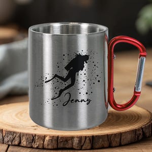 Personalized diving gift, the perfect gift idea for divers & underwater photographers, must-have diving equipment, Mother&#39;s Day