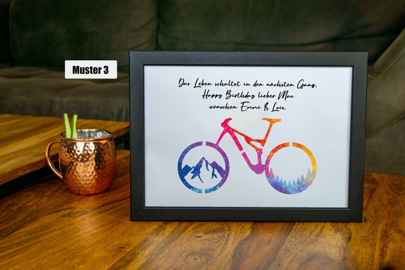 Personalisiertes Geldgeschenk FahrradFahrer, Fahrrad Geschenk