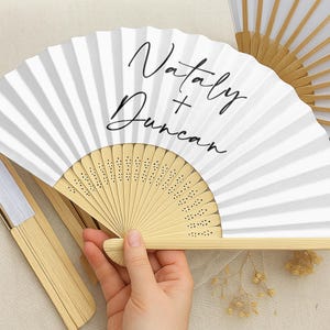 Custom Bulk Fans/Bachelorette Party Fans/Personalized Wedding Fan/Foldable Fan Bridal Shower/ for Quinceanera/ Business Party Gift