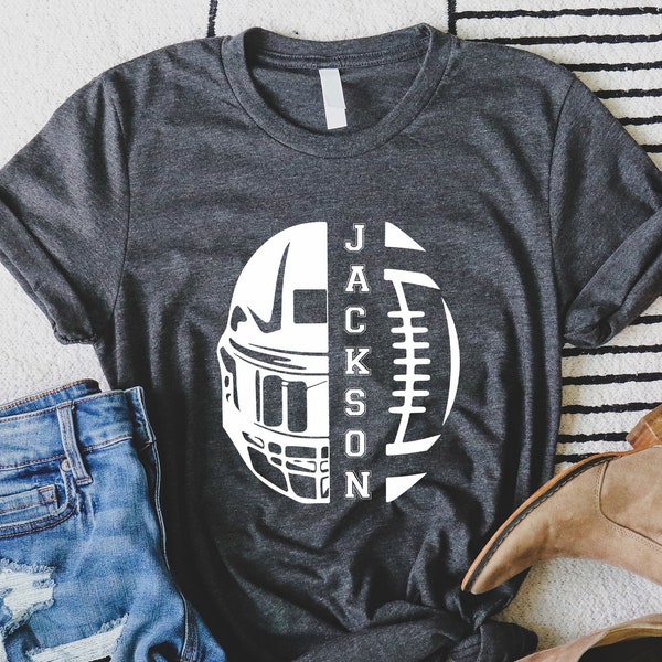Personalized Football Mom Shirt for Game Day,Custom Football Gift,Women Football Shirt,Football Season Shirt,Game Day Shirt Women, Football