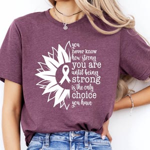 Breast Cancer Awareness Shirt, Breast Cancer Shirt, Breast Cancer Awareness Month, Breast Cancer Support Shirt, Cancer Support Shirt