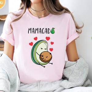 Mamacado Baby Announcement Shirt, Mamacado Shirt, New Mom Gift, Pregnancy Reveal Shirt, Papacado Shirts, Baby Shower Gift, Pregnancy Gift