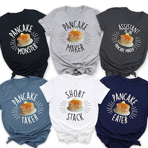 Pancake Maker Shirt, Dad & Kid Pancake Shirt, Matching Shirt, Dad and Kid Shirt, Fathers Day Tee, Funny Matching Tee, Dad Son Matching Shirt