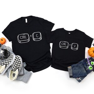 Dad and Baby Matching Shirt,Copy Paste Shirt, Matching Shirts, Ctrl C Shirt, Ctrl V Shirt,Fathers Day Shirt, Father Son Shirts, Gift For Dad