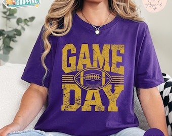 Football Season Game Day Shirt Football Mom Shirt Football Fall Season Tee Sports Mom Tee Game Day Shirt Gift for Mom Shirt Women Football