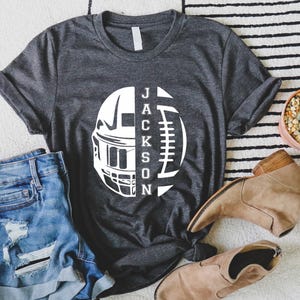 Personalized Football Mom Shirt for Game Day,Custom Football Gift,Women Football Shirt,Football Season Shirt,Game Day Shirt Women, Football