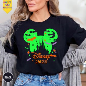 Disney Halloween 2025 Custom Shirt,Custom Halloween Disney Tshirt,Disney Family Matching Halloween Tee,Disneyland Halloween Shirts,Fall Tee