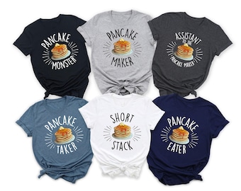 Pancake Maker Shirt, Dad & Kid Pancake Shirt, Matching Shirt, Dad and Kid Shirt, Fathers Day Tee, Funny Matching Tee, Dad Son Matching Shirt