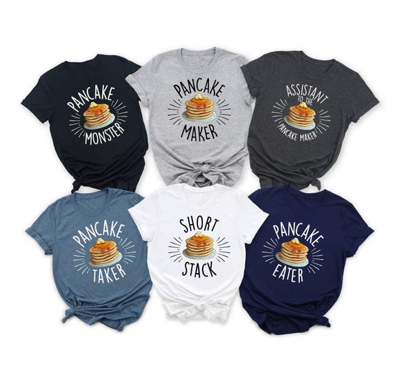 Pancake Maker Shirt, Dad & Kid Pancake Shirt, Matching Shirt, Dad and Kid Shirt, Fathers Day Tee, Funny Matching Tee, Dad Son Matching Shirt