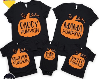 Fall Mommy and Me Shirt, New Mom Gift,Halloween Mommy and Me Outfit, Matching Family Outfit, Matching Family Tees,Halloween Pumpkin Shirt