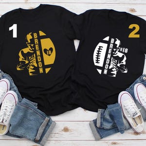 Football Heart Shirt, Football Mom Shirts, Custom Football Tee, Women Football Shirt, Football Season Shirt, Game Day Shirt Women, Football