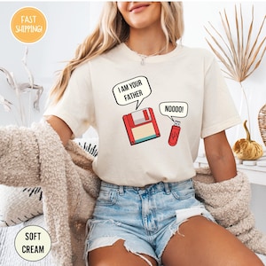 Computer Tech USB Shirt, I am Your Father T-Shirt, Computer Science T-Shirt, Floppy Disk Shirt, Engineer Shirt, Engineering, Coding T-Shirt