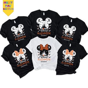 2025 Disney Halloween Custom Shirt, Disney Shirt, Halloween Matching Shirts, Custom Disney Family Shirt, Halloween Shirts, Disneyland Shirt
