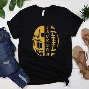 Personalized Football Mom Shirt for Game Day,Custom Football Gift,Women Football Shirt,Football Season Shirt,Game Day Shirt Women, Football bild 4