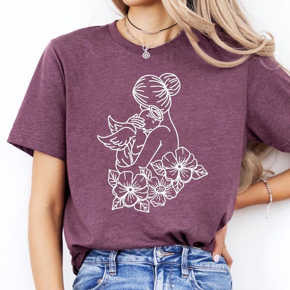 Baby Loss Memorial Shirt, Pregnancy Loss Shirt, Loss Angel Shirt, Baby Memorial Gift, Baby Loss Shirt, Loss Angel Mama Shirt, Mother Gift