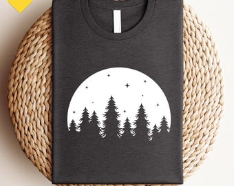 Forest Shirt, Adventure Is Calling, Hiking Tees, Outdoor Shirts, Camping Shirt Tee, Adventure Shirt, Nature Shirt, Pine Tree Shirt, Pine Tee